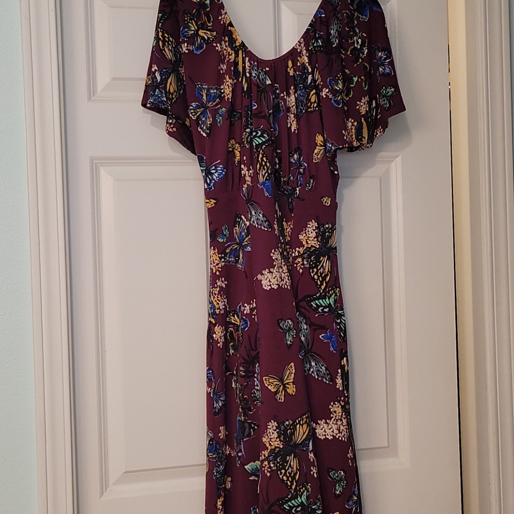 Butterfly dress.